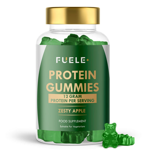 FUELE+ Zesty Apple Protein <br> Gummies